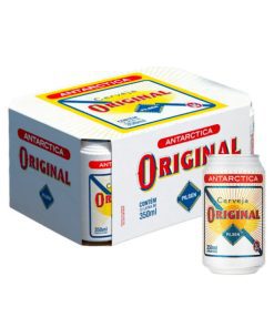 Cerveja Antarctica Original 350ml 12 Unidades (GELADA)