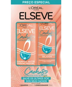 Kit Shampoo 375ml + Condicionador 170ml L'Oréal Paris Elseve Cachos Longos dos Sonhos