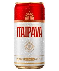 Cerveja Pilsen Itaipava Lata 269ml (GELADA)