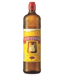 Cachaça Adoçada Velho Barreiro Garrafa 910ml (GELADO)