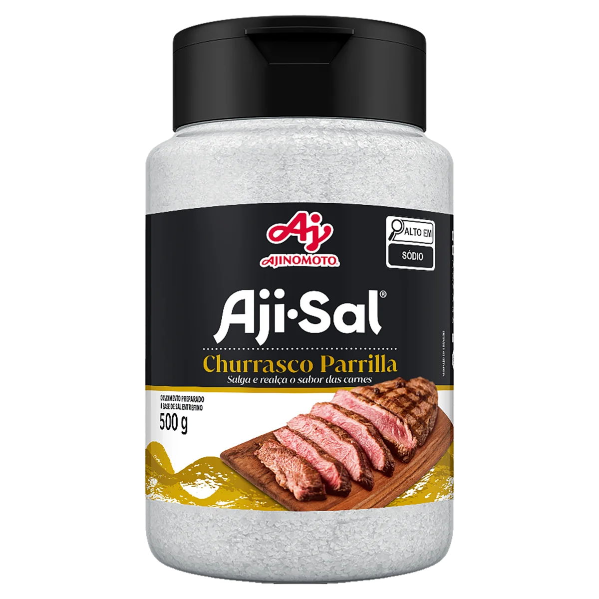 Sal de Parrilla para Churrasco Aji-Sal Frasco 500g
