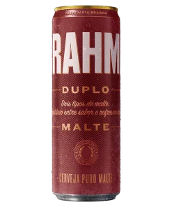 Cerveja Pilsner Duplo Malte Brahma Lata 350ml (GELADA)