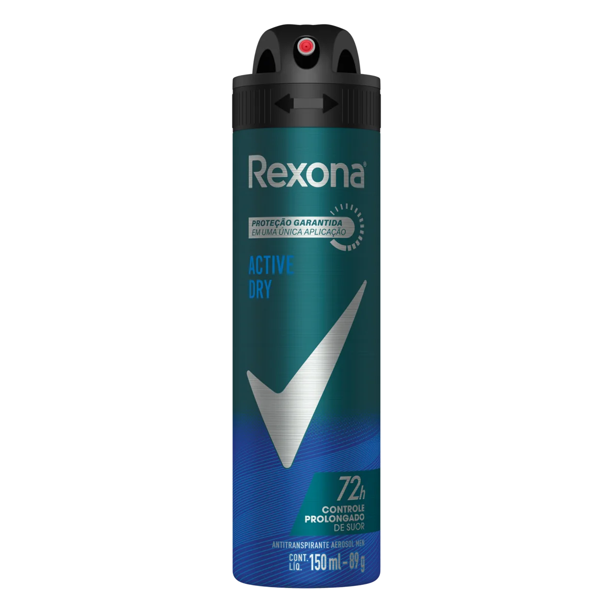 Antitranspirante Aerossol Active Dry Rexona Men 150ml Spray