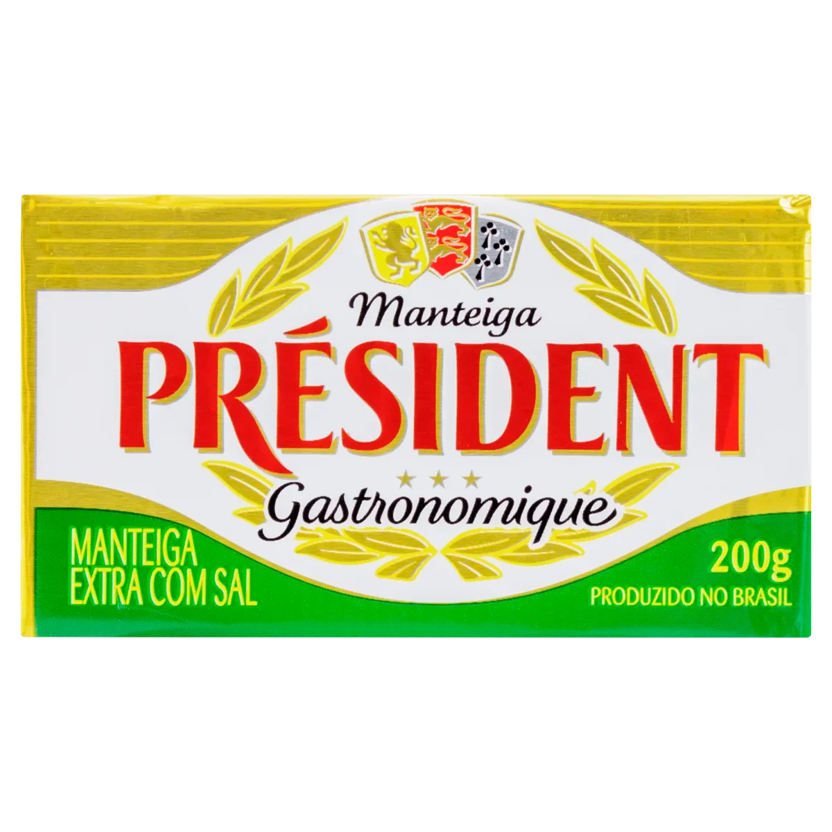 Manteiga Extra com Sal Président Gastronomique 200g