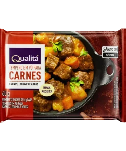 Tempero para Carnes, Legumes e Arroz QUALITÁ 60g