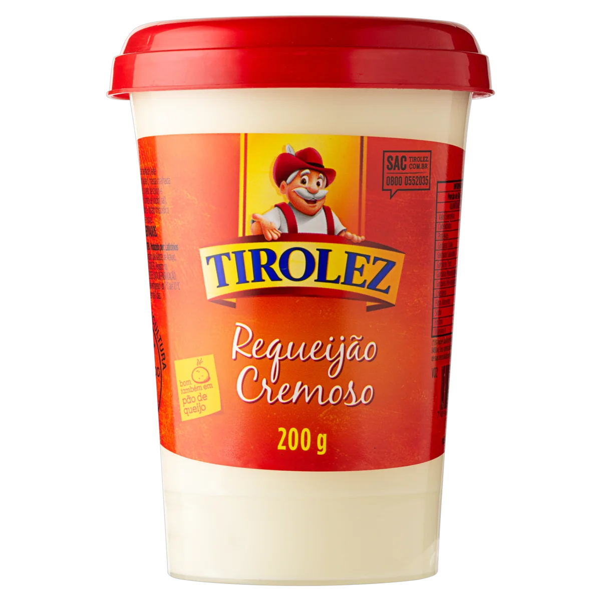 Requeijão Cremoso TIROLEZ Copo 200g