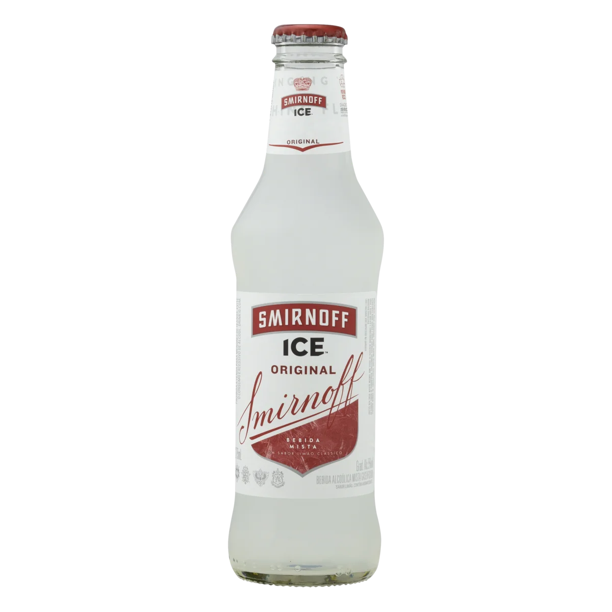 Bebida Mista Alcoólica Limão Clássico Smirnoff Ice Garrafa 275Ml (GELADA)