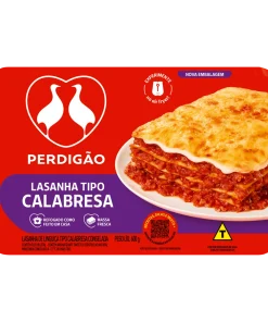 Lasanha Calabresa Perdigão Nosso Menu Pacote 600g