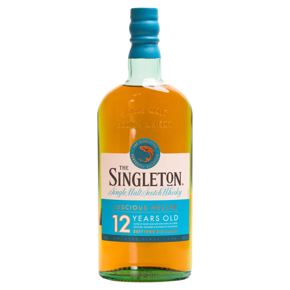 Whisky Escocês Single Malt Dufftown Distillery The Singleton Garrafa 750ml
