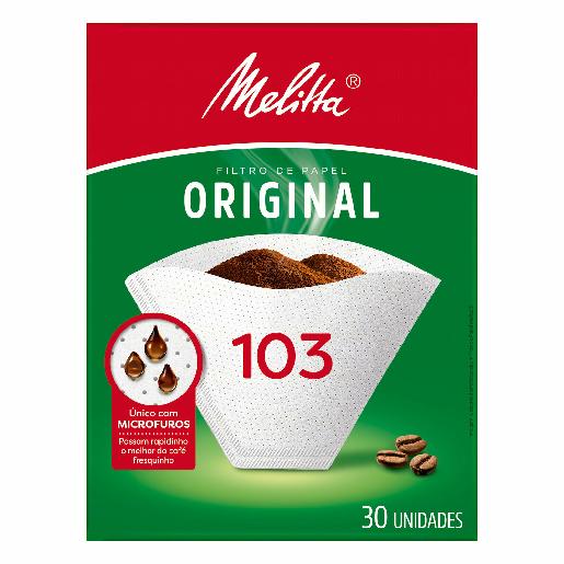 Filtro de Papel Melitta N. 103 - Com 30 Filtros