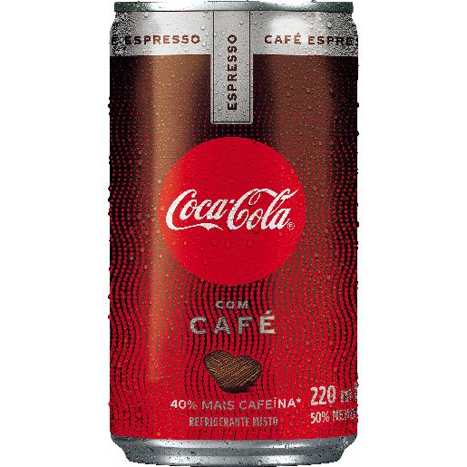 Refrigerante Coca-Cola 220ml - Café Espresso (GELADO)