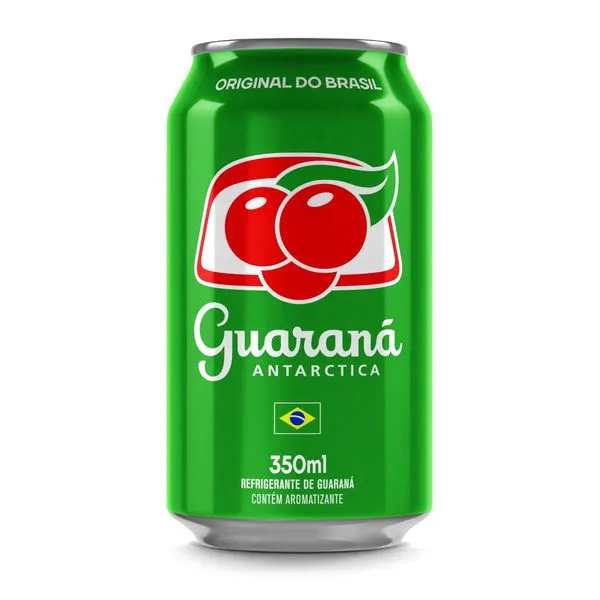Refrigerante ANTARCTICA Guaraná Lata 350ml (GELADO)
