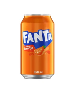 Refrigerante Laranja Fanta Lata 350ml (GELADO)