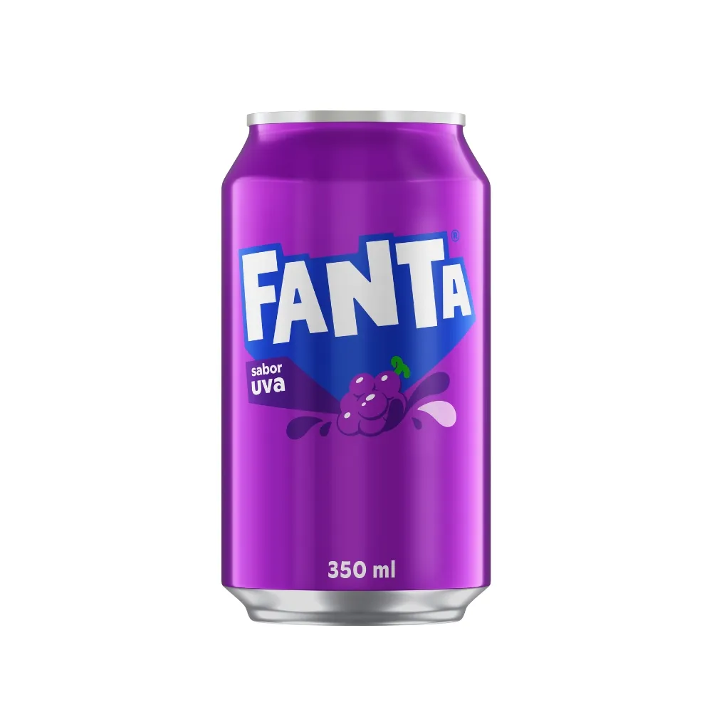 Refrigerante Uva Fanta Lata 350ml (GELADO)
