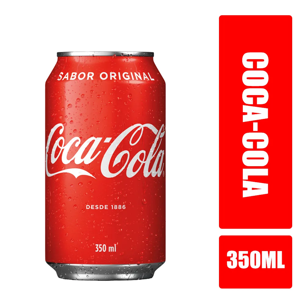 Refrigerante Coca-Cola Lata 350ml (GELADO)