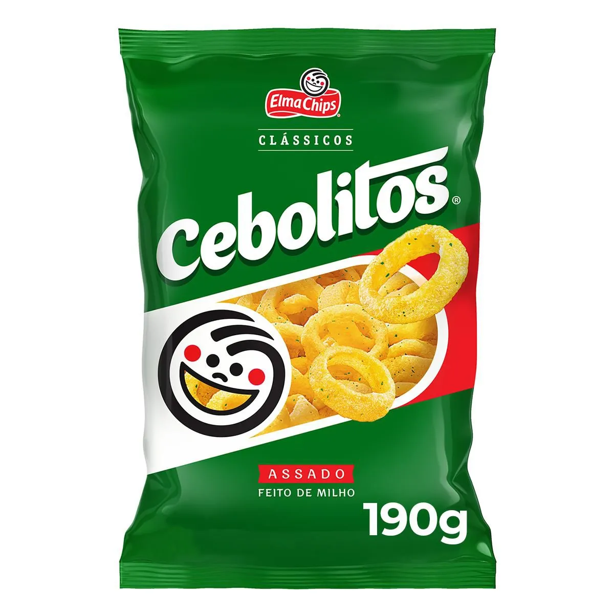Salgadinho Cebola Elma Chips Cebolitos 190g
